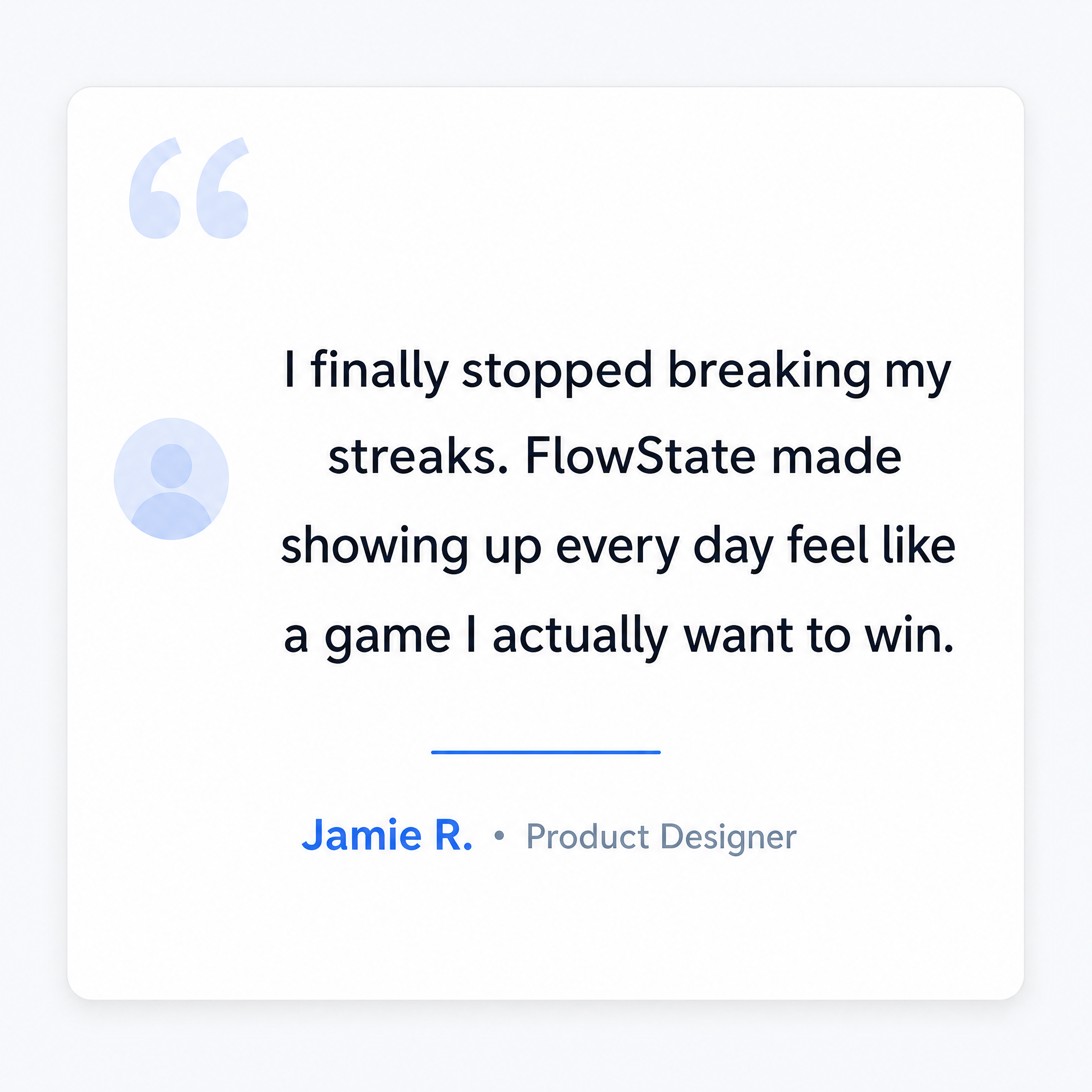Testimonial Card Generator example 2