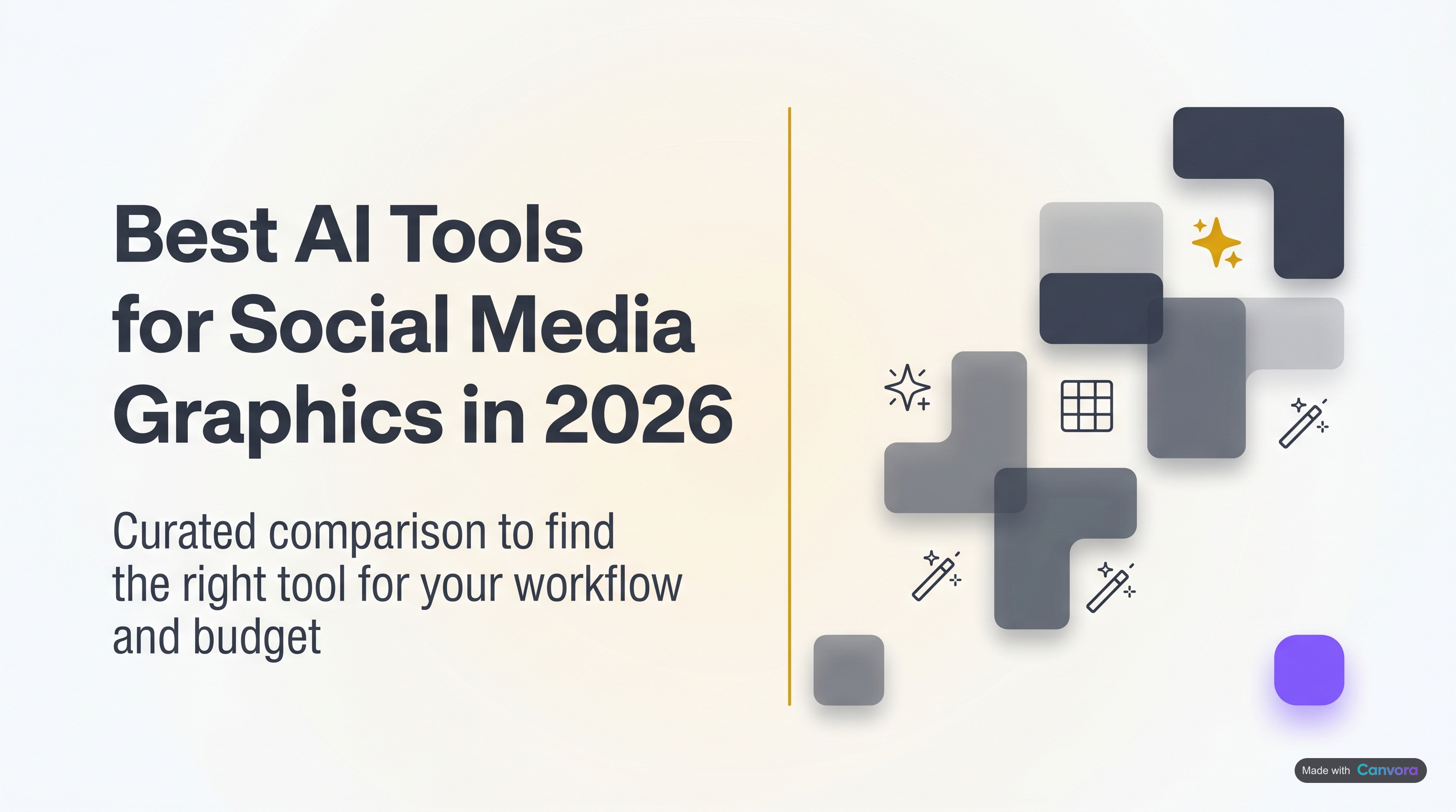 Best AI Tools for Social Media Graphics in 2026
