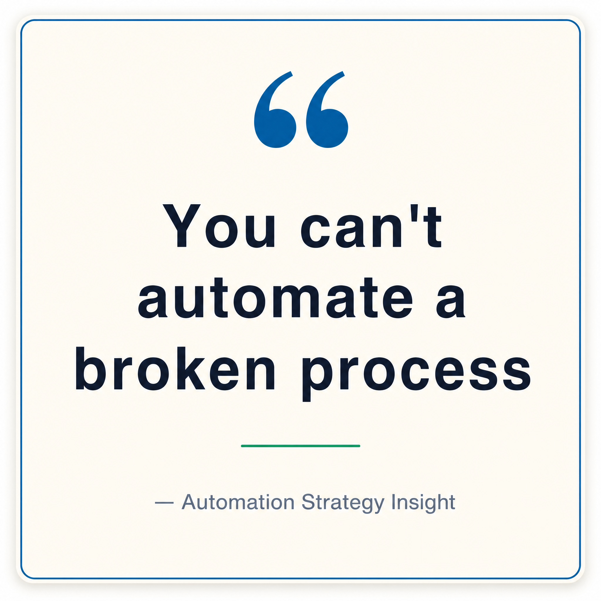 Quote card from a pulled line