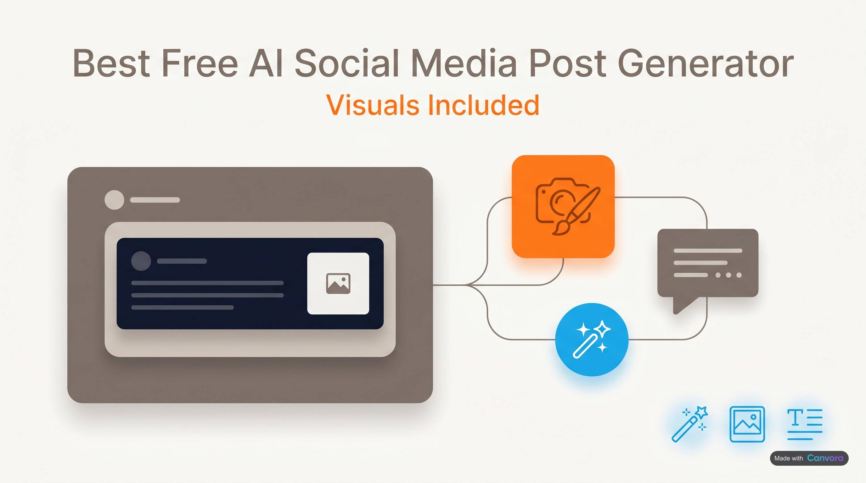 Best Free AI Social Media Post Generator (Visuals Included)