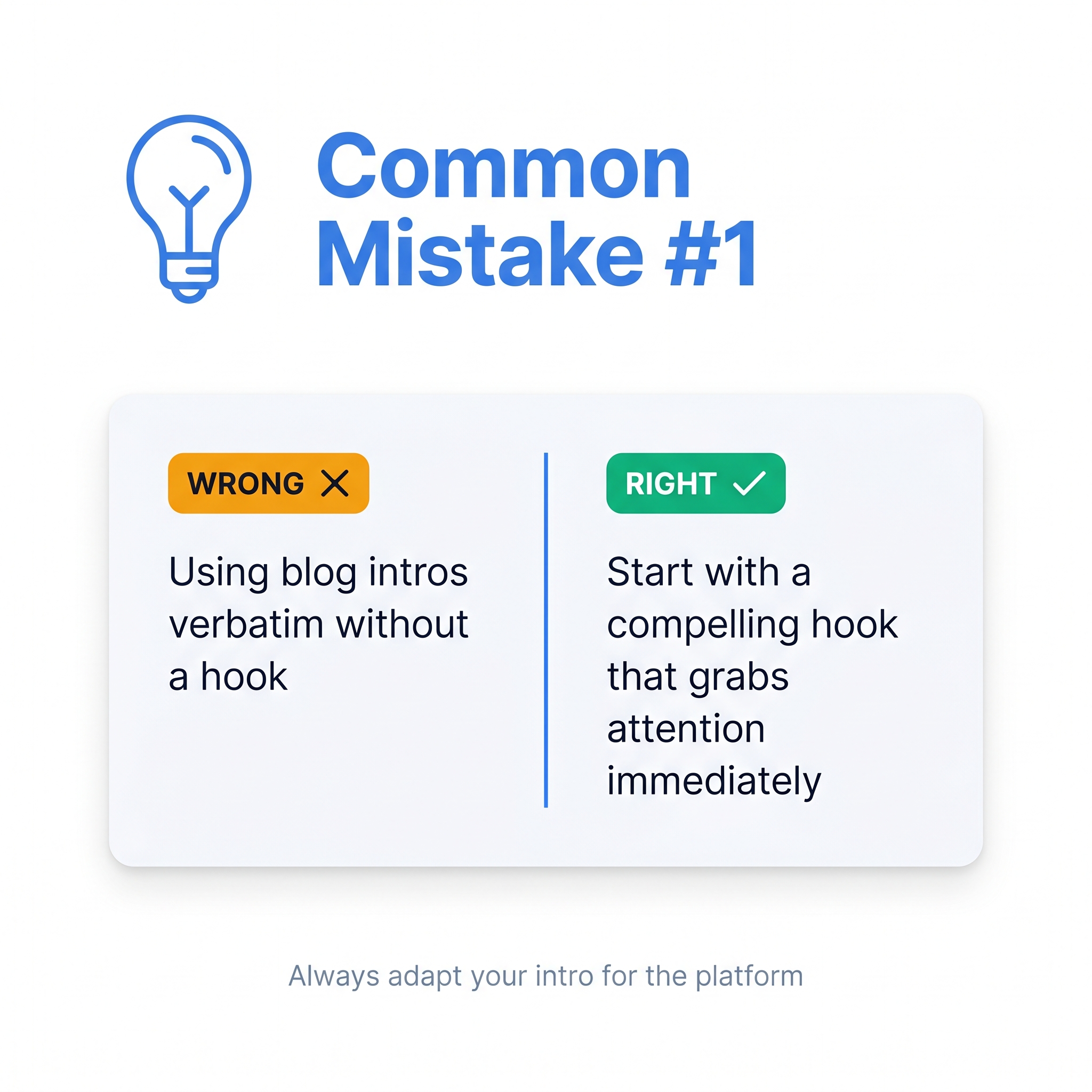 Common mistakes when repurposing blog posts to Instagram and how to fix them
