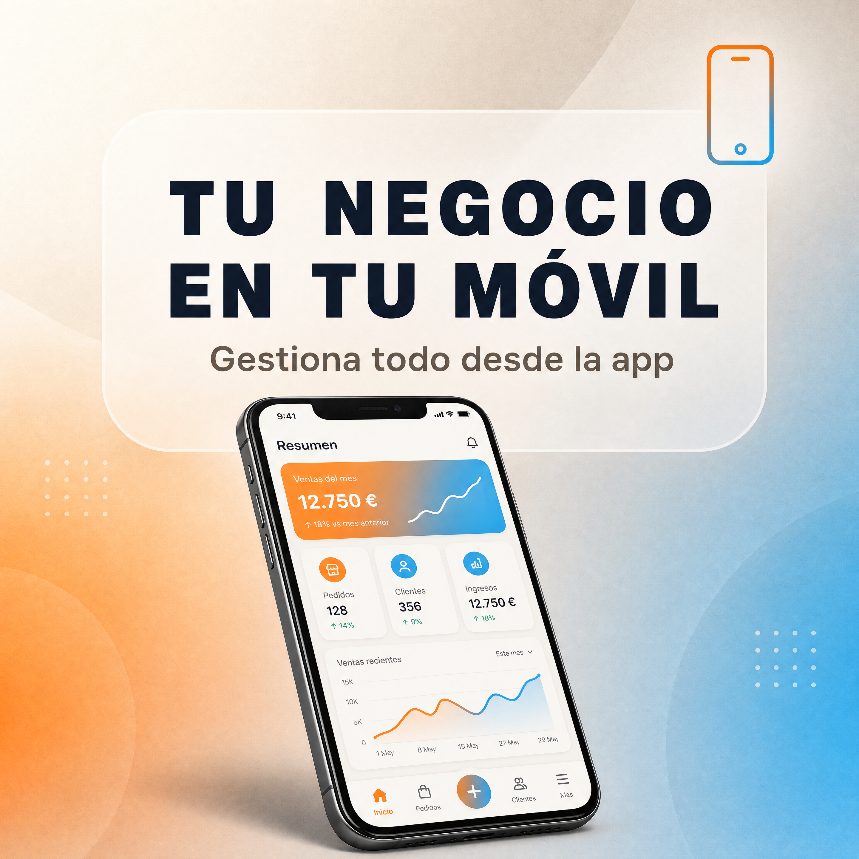 Se diseñó en español.