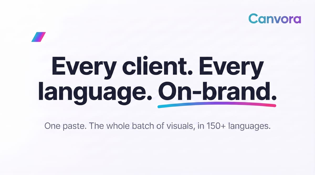 Canvora AI product screenshot